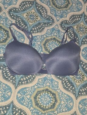 Victoria's Secret Smooth T-Shirt Bra in Slate Blue